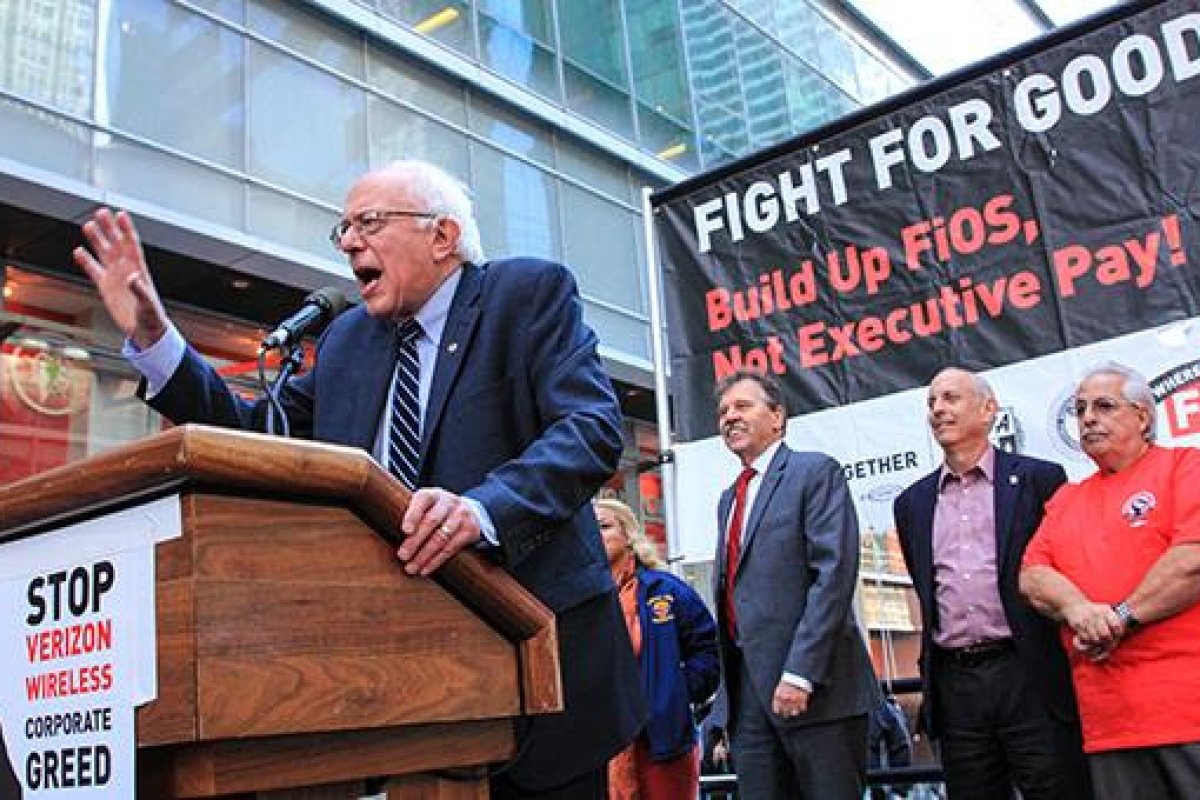 CWA Endorses Sen. Bernie Sanders for President CWA Endorses Sen. Bernie Sanders for President
