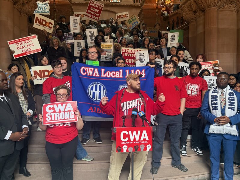 Rally With State legislators for Student Worker Rights