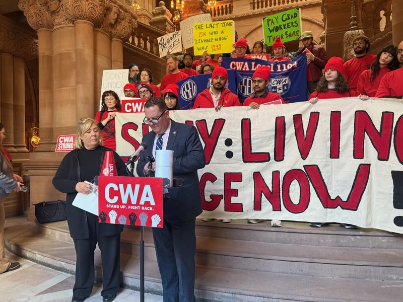 Rally With State legislators for Student Worker Rights