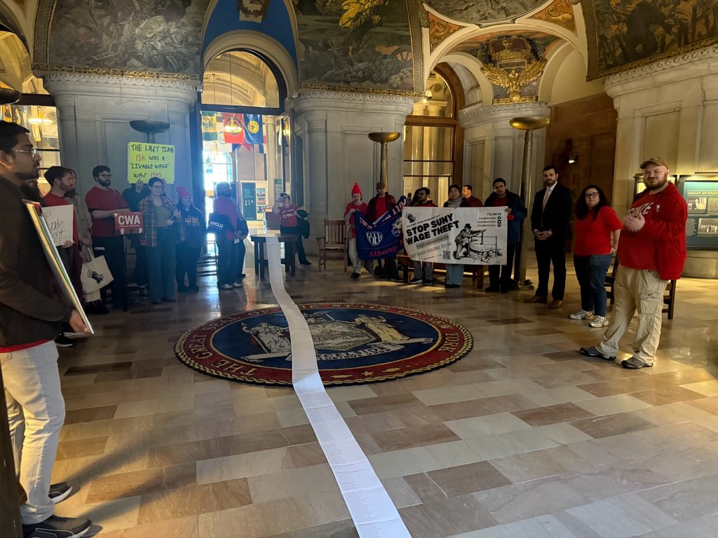 Rally With State legislators for Student Worker Rights