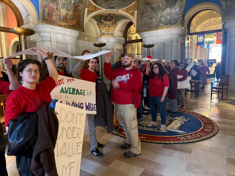 Rally With State legislators for Student Worker Rights