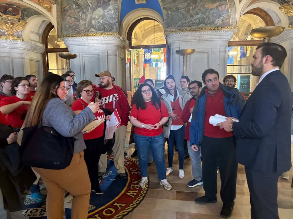 Rally With State legislators for Student Worker Rights